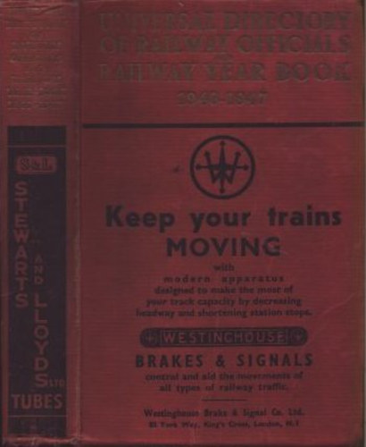 Universal directory of railway officials and railway year book 1946-47