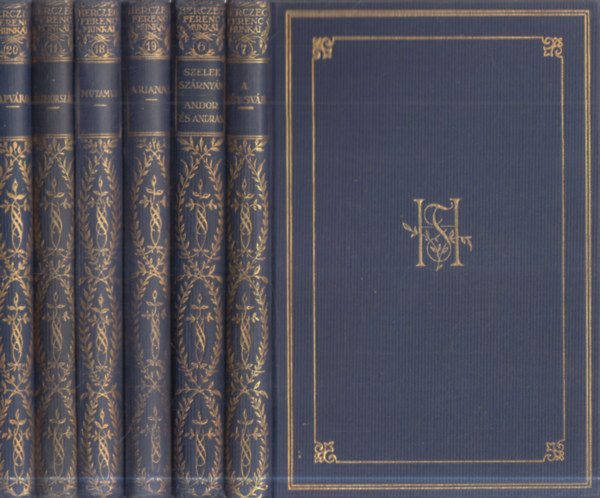 Herczeg Ferenc - 6 db. Herczeg Ferenc munk�i sorozat: A h�t sv�b + �lomorsz�g + Mutamur + Arianna + Szelek sz�rny�n + Napv�ros