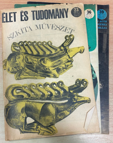 let s Tudomny XXIII. vf. 1968. 3 db szrvnyszm (23, 36, 39. sz.)