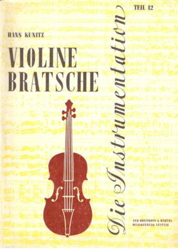 Hans Kunitz - Violine Bratsche