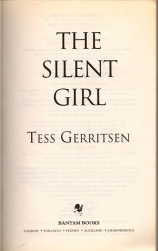 Tess Gerritsen - The Silent Girl