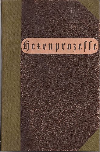 Kurt M�ller - Herenaberglaube und Herenprozesse