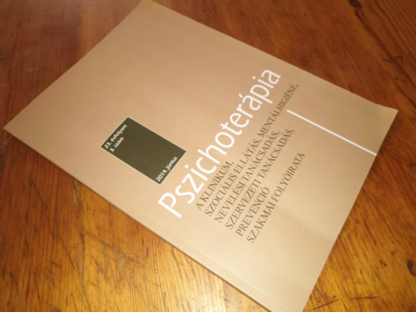 T�bb szerz� - Pszichoter�pia 23.�vfolyam 3.sz�m