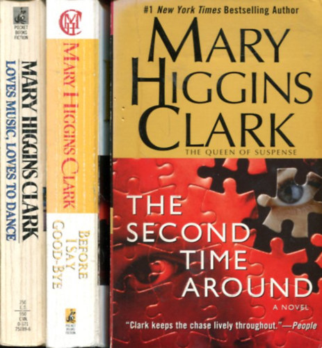 Mary Higgins Clark - 3 db angol nyelv� Mary Higgins Clark k�tet