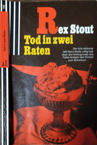 Rex Stout - Tod in zwei Raten (Scherz Krimi 758)
