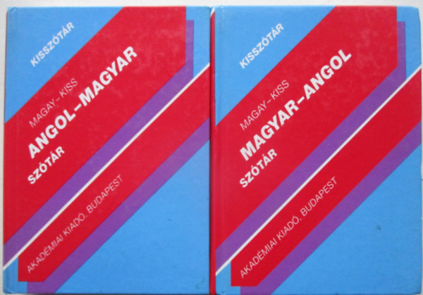 Magay Tam�s; Kiss L�szl� - Angol-magyar, magyar-angol kissz�t�r