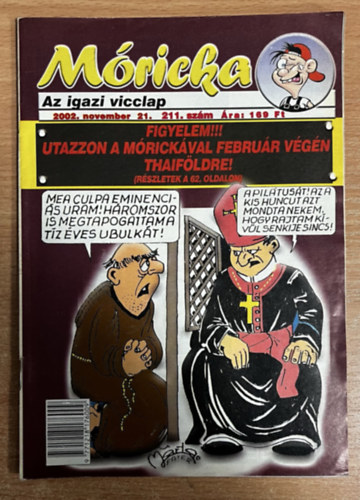 Sz�cs Alfr�d  (szerk.) - M�ricka 211. - 2002. november 21.