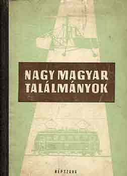 G�sp�r-Hern�di-Koczk�r-Nemes - Nagy magyar tal�lm�nyok