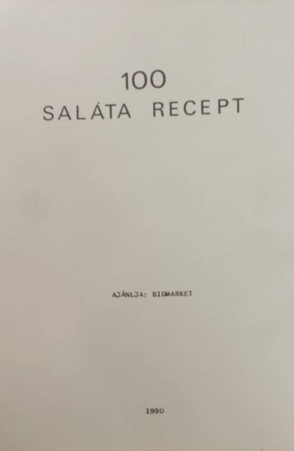 100 salta recept (Reprint)