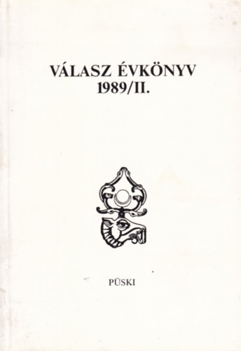 Medgyiv Endre  (Szerk.) - V�lasz �vk�nyv 1989/II.