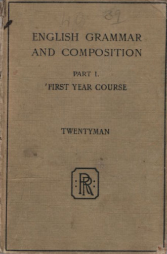 Twentyman - English grammar  and composition part I.
