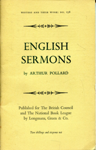 Arthur Pollard - English Sermons