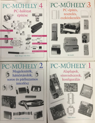 Ila L�szl� S�ghi Bal�zs - PC - M�hely 1-4. (K�nyvcsomag - 4 k�tet)