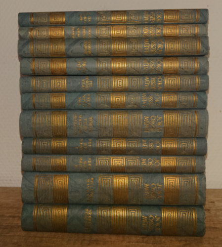 11 kötet Jókai Mór összes műveinek az Akadémiai Kiadó által gondozott életműsorozatából - azz összes cím a leírásban olvasható