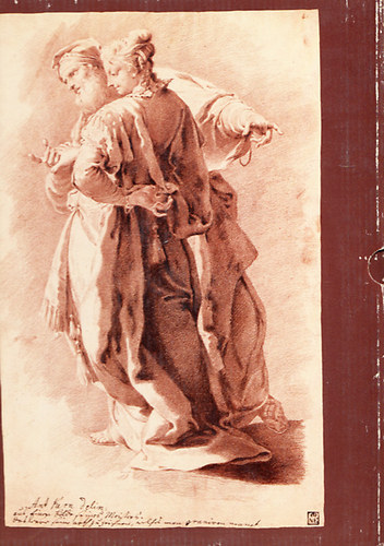 GAras Kl�ra - A XVIII. sz�zad n�met �s osztr�k rajzm�v�szete