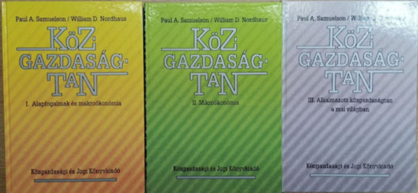P.-Nordhaus, W. Samuelson - K�zgazdas�gtan I-III.