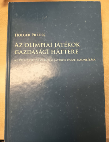 Az olimpiai jtkok gazdasgi httere