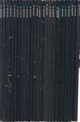 Kuczka P�ter  (f�szerkeszt�) - 25 db. Galaktika magazin (150-174.)