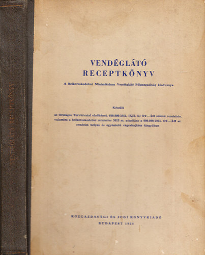 Venesz Jzsef /szerk. - Vendglt receptknyv