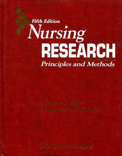 Denise F.Polit; Bernadette P. Hungler - Nursing research - principles and methods