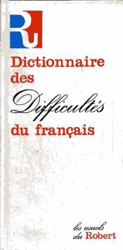Jean-Paul Colin - Dictionnaire des difficultés du Francais