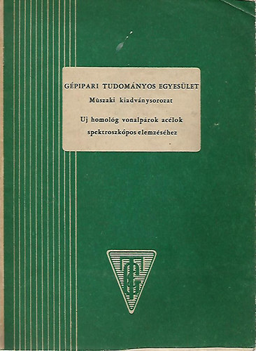 Gépipari tudományos egyesület-Műszaki kiadványsorozat