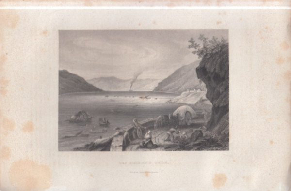 Vaskapu-szoros (eredeti litogr�fia (metszet))