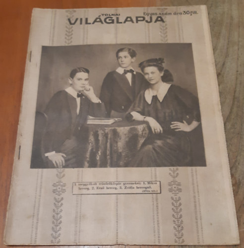 Tolnai Világlapja XVII. évfolyam (1917.) 29. szám