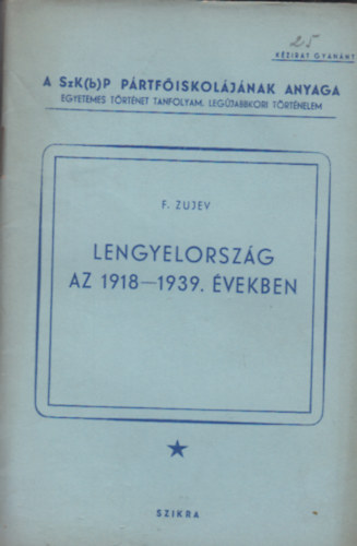 F. Zujev - Lengyelorszg az 1918-1939. vekben