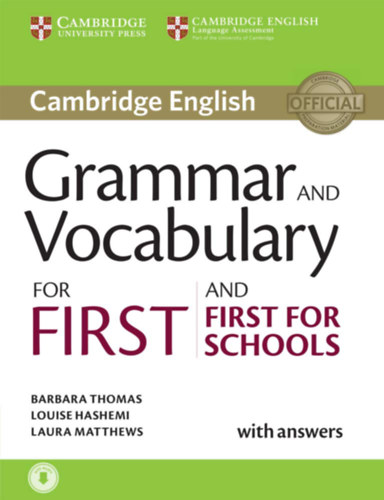 Barbara Thomas, Louise Hashemi, Laura Matthews - Grammar and Vocabulary for First and First for Schools