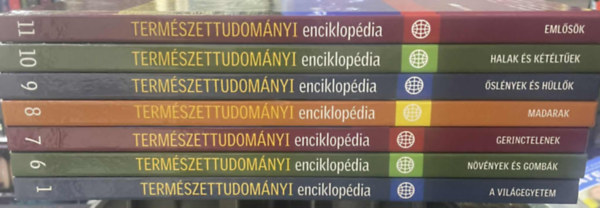Vgi Balzs (szerk) - 7 ktet a Termszettudomnyi enciklopdia sorozatbl 1 - 6 - 7 - 8 - 9 - 10 - 11