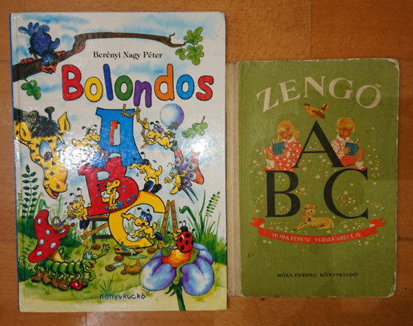 2 gyerekknyv az ABC tanilshoz: Bolondos ABC, Zeng ABC