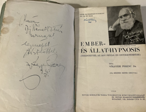 Vlgyesi Ferenc Dr. - Ember- s llat-hypnosis - DEDIKLT