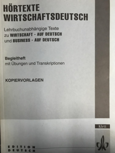 Wolfgang Weermann - Hörtexte Wirtschaftsdeutsch