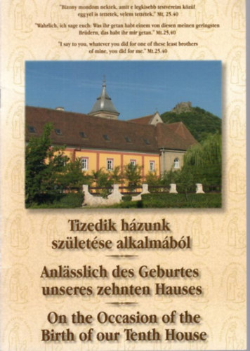 Tizedik h�zunk sz�let�se alkalm�b�l