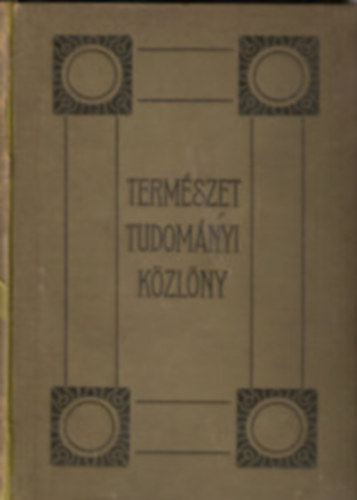 Zimmermann-Gombocz-Szabó-Patay - Természettudományi közlöny 1939