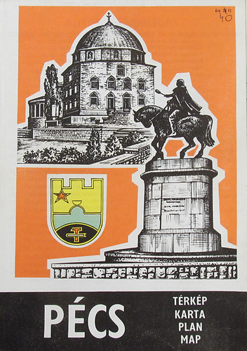 P�cs t�rk�p / Karta / Plan / Map