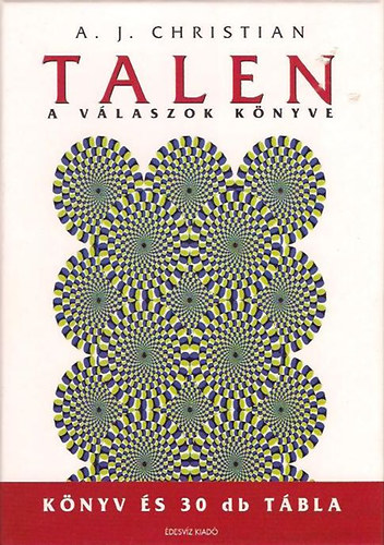 A. J. Christian - TALEN - 30 db t�bla (k�rtya) k�nyv n�lk�l!!