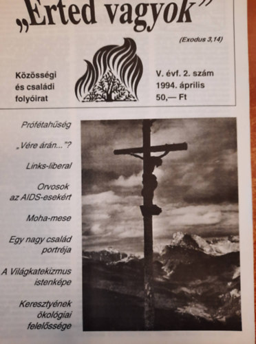 "�rted vagyok" - K�z�ss�gi �s csal�di foly�irat - V. �vf. 1994. �prilis (2.)