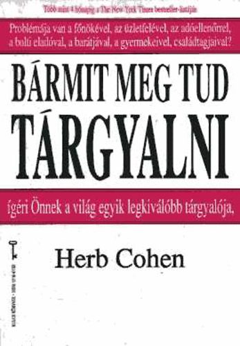 Herb Cohen - Brmit meg tud trgyalni