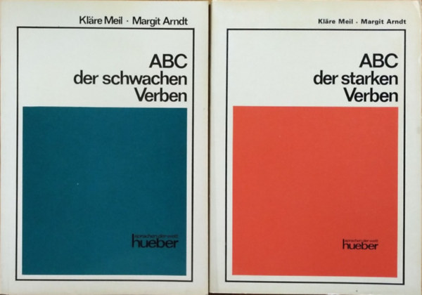 Klre Meil - Margit Arndt - ABC der schwachen Verben + ABC der starken Verben (2 ktet)