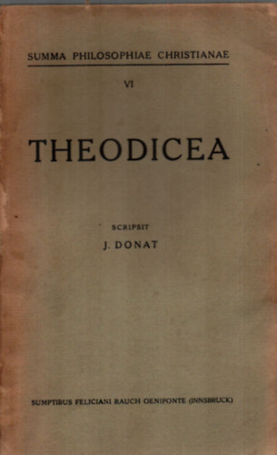 J. Donat - Theodicea.