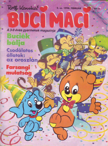 Buci Maci magazin 2.sz. 1998. február