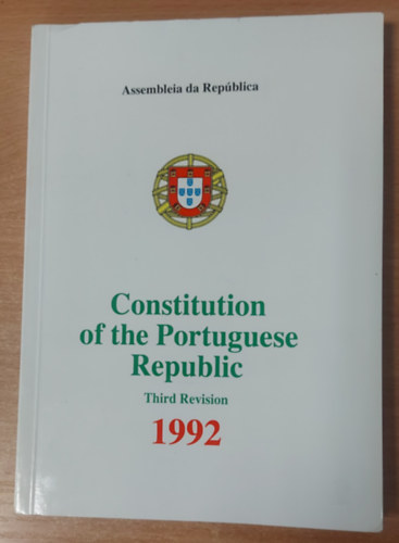 ford. Prof. K. W. Patchett - Constitution of the Portuguese Republic 1992 (third version)