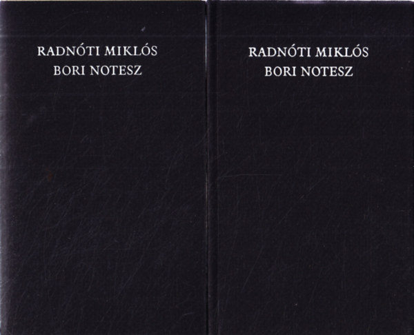 Radnóti Miklós - Bori notesz
