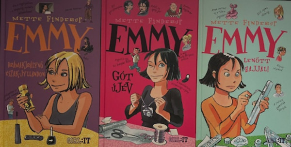 Mette Finderup - EMMY k�nyvcsomag (3 k�tet )
