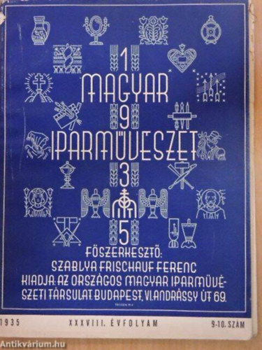 Magyar Iparművészet 1935 XXXVIII. évfolyam