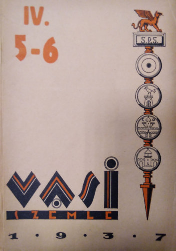 Dr. Pável Ágoston - Vasi Szemle (1937. IV / 5-6. )