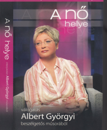 Vizin Bal�zs - Szobota Zolt�n  (szerkeszt�k) - A n� helye - v�logat�s Albert Gy�rgyi besz�lget�s m�sor�b�l - 20 felejthetetlen interj�