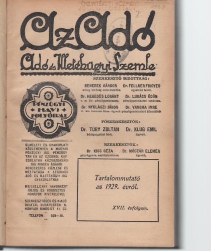 Az Ad-Ad s illetkgyi szemle